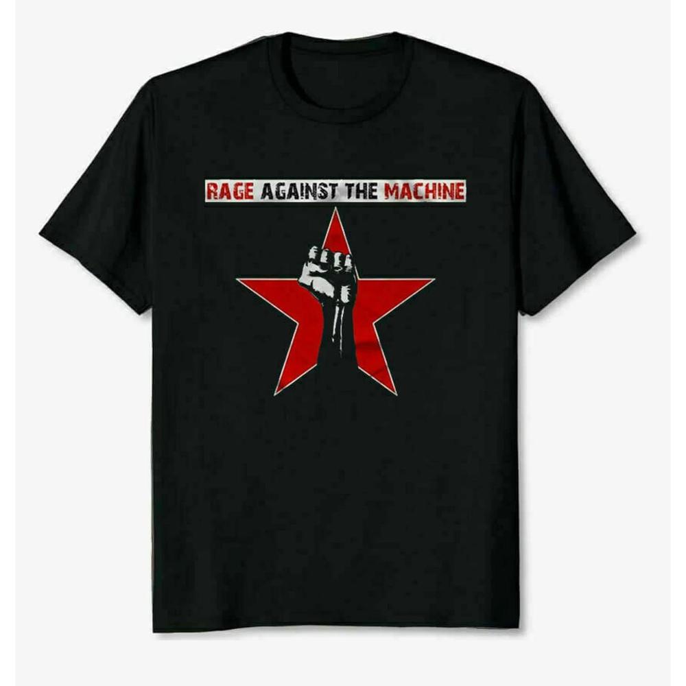 Best Rage Against The Machine Unisex Black T Shirt Rock Band Tee New Design